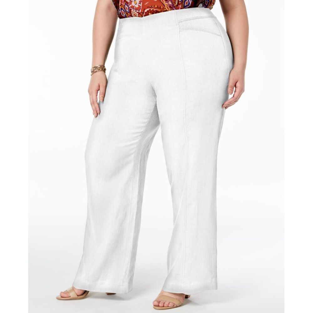 Plus Size Wide Leg Pants